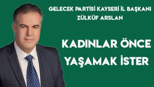 Başkan Arslan'dan 'Kadına Yönelik Şiddete Karşı Uluslararası Mücadele Günü' açıklaması