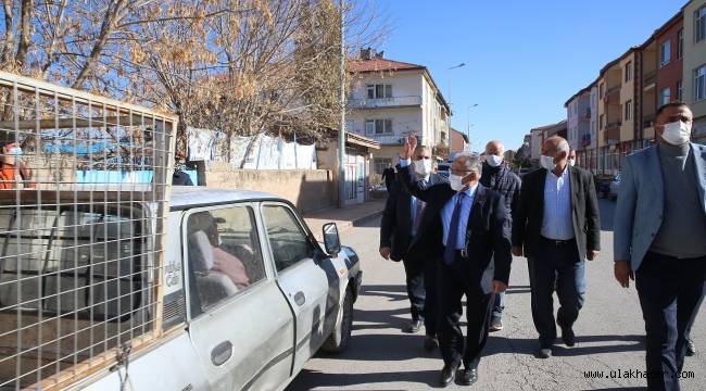 Başkan Büyükkılıç ilçe turunda