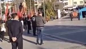 CHP'lilerden 10 Kasım töreninde küfürlü canlı yayın