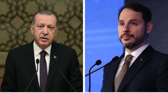 Cumhurbaşkanı Erdoğan'dan Berat Albayrak'a teşekkür