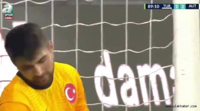 Ersin Destanoğlu'nun gol yedikten sonra ettiği küfür canlı yayına yansıdı