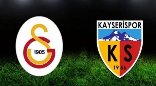 Galatasaray – Kayserispor maçı ne zaman, saat kaçta, hangi kanalda?