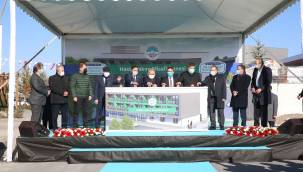 Hasta yakınları misafirhanesinin temeli atıldı