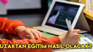 Milli Eğitim Bakanlığı, uzaktan eğitimin detaylarını kamuoyuyla paylaştı