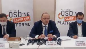 OSB'deki gerilim artıyor: Korkunun ecele faydası yok!