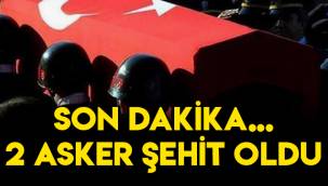 Pençe-Kaplan Bölgesi'nde 2 asker şehit oldu