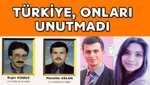 Türkiye, şehit öğretmenlerini unutmadı