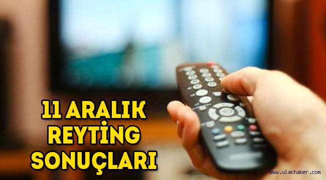 İşte 11 Aralık reyting sonuçları, Kırmızı Oda, Ramo, Hercai