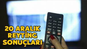 20 Aralık reyting sonuçları, MasterChef, Kefaret, Menajerimi Ara