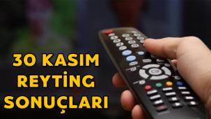 30 Kasım reyting sonuçları, Uyanış Büyük Selçuklu Yasak Elma, Çukur, Sefirin Kızı