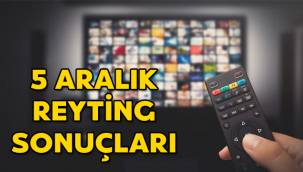 5 Aralık reyting sonuçları belli oldu: İbo Show, Sen Çal Kapımı, Gönül Dağı