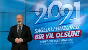 Başkan Çolakbayrakdar: 2020 yılında; her zamankinden daha fazla çalıştık