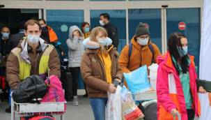 Erciyes Kayak Merkezi'ne sezonun ilk charter seferi Ukrayna'dan