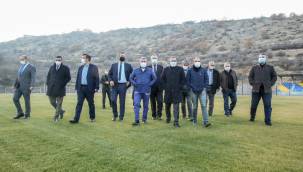 Hacılar Stadyumu'nda inceleme