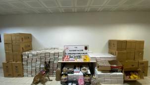 Kayseri'de kaçak sigara operasyonu