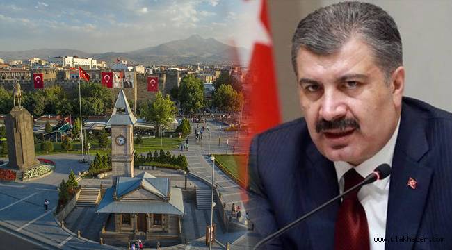 Kayseri'de vaka sayıları yüzde 45 oranında düştü