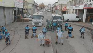 Kocasinan Belediyesi, kısıtlama boyunca hizmete devam etti