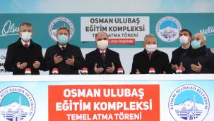 Melikgazi'de Osman Ulubaş Eğitim Kompleksi'nin temeli atıldı