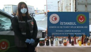 Sahte parfüm ve nargile tütünü operasyonu