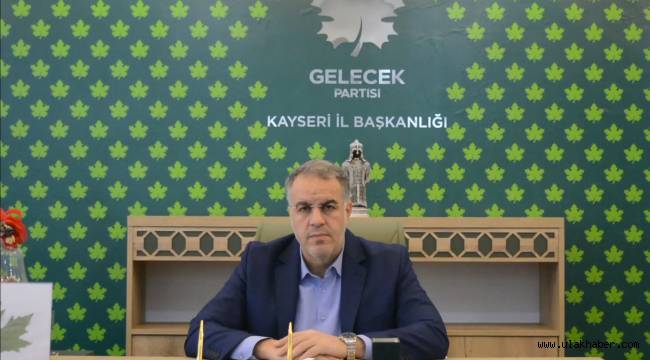 Tomarza Belediyesi hakkındaki iddialara Gelecek Partisi de katıldı