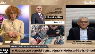 Yılın Büyükşehir Belediye Başkanı Memduh Büyükkılıç oldu