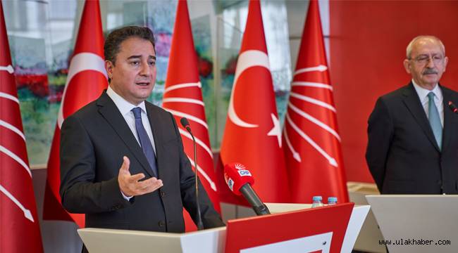 Ali Babacan: HDP'ye randevu veririz