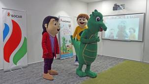 Kayserigaz'ın çevrimiçi eğitiminde Dolgi, çocuklara enerji tasarrufunu anlattı