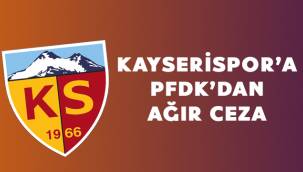 Kayserispor'a Beşiktaş maçının faturası kesildi
