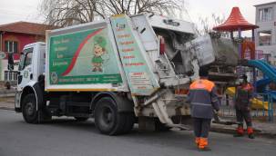 Melikgazi'de günlük 460 ton çöp toplanıyor