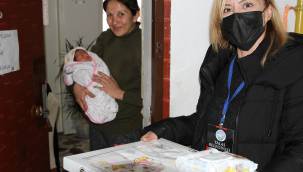 Talas Belediyesi'nden bebek sahibi olanlara hediye