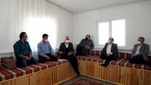 Talas Belediyesi'nin birim müdürleri kırsalla iç içe