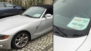 Yeni Şafak'ın lüks 'görev arabası' görenleri şaşırttı