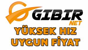 Yüksek hız uygun fiyatla GIBIRNet sınırsız internet