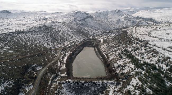 Zincidere Gölet'inde çalışmalar sürüyor