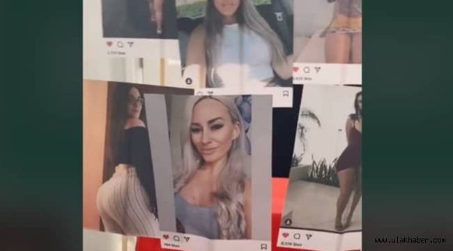 Eşine Instagram'da beğendiği kadın fotoğraflarını hediye etti