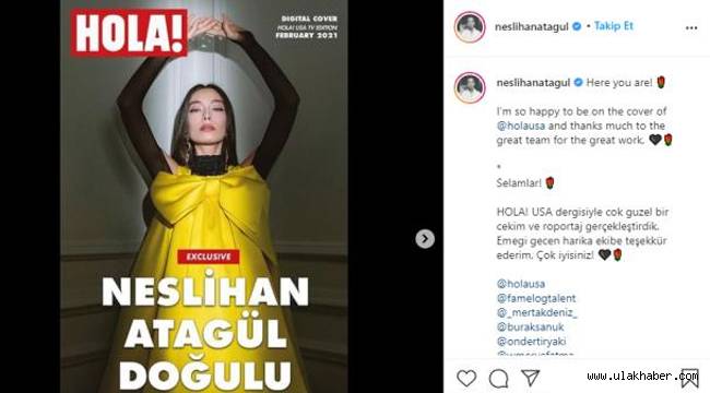 Neslihan Atagül'ün şöhreti ABD'ye ulaştı