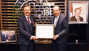 TOBB'dan KTO'ya 5 yıldızlı A Sınıfı Akreditasyon sertifikası