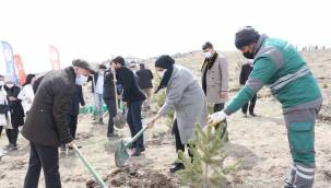Başkan Çolakbayrakdar, Gara ve Bitlis şehitlerinin anısına ağaç dikti