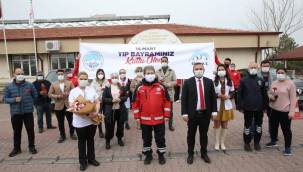 Kayseri Büyükşehir Belediyesi Spor A.Ş. sağlık çalışanlarını yalnız bırakmadı