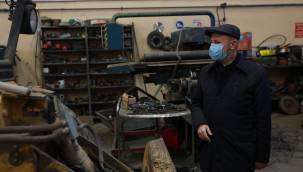 Kocasinan'ın atölyeleri, sanayi sitesi gibi çalışıyor