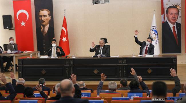 Talas Belediyesi Mart ayı meclis toplantısı yapıldı