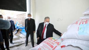 Talas Belediyesi'nden çiftçilere tohum desteği