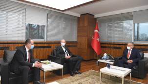 Bosnalı heyetten Başkan Büyükkılıç'tan ziyaret