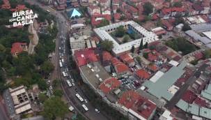 Bursa'nın Hanlar bölgesinde tarih gün yüzüne çıkıyor