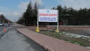 Büyükşehirin yol genişletme çalışmasında ağaçlar kökünden söküldü!