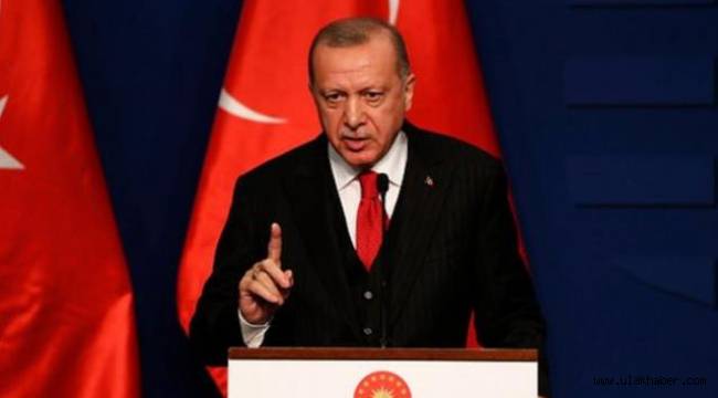 Cumhurbaşkanı Erdoğan: Kesinlikle art niyetli bir bildiri