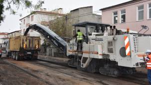 Kocasinan'da yol çalışmaları sürüyor