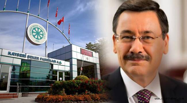 Melih Gökçek'ten dikkat çeken Kayseri Şeker paylaşımı