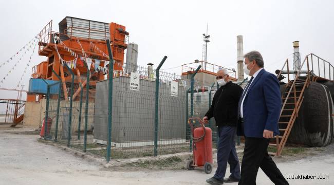 Melikgazi Belediyesi, asfalt çalışmalarını sürdürüyor