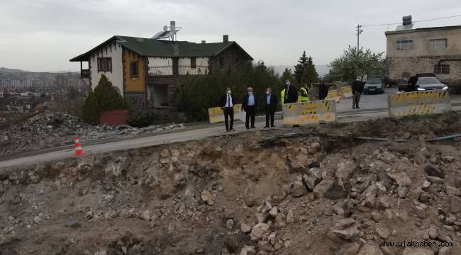 Büyükkılıç, trafiği rahatlatacak o bulvarı denetledi